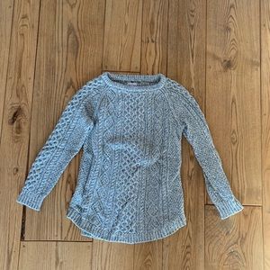 LL Bean women’s signature fisherman cotton tunic sweater